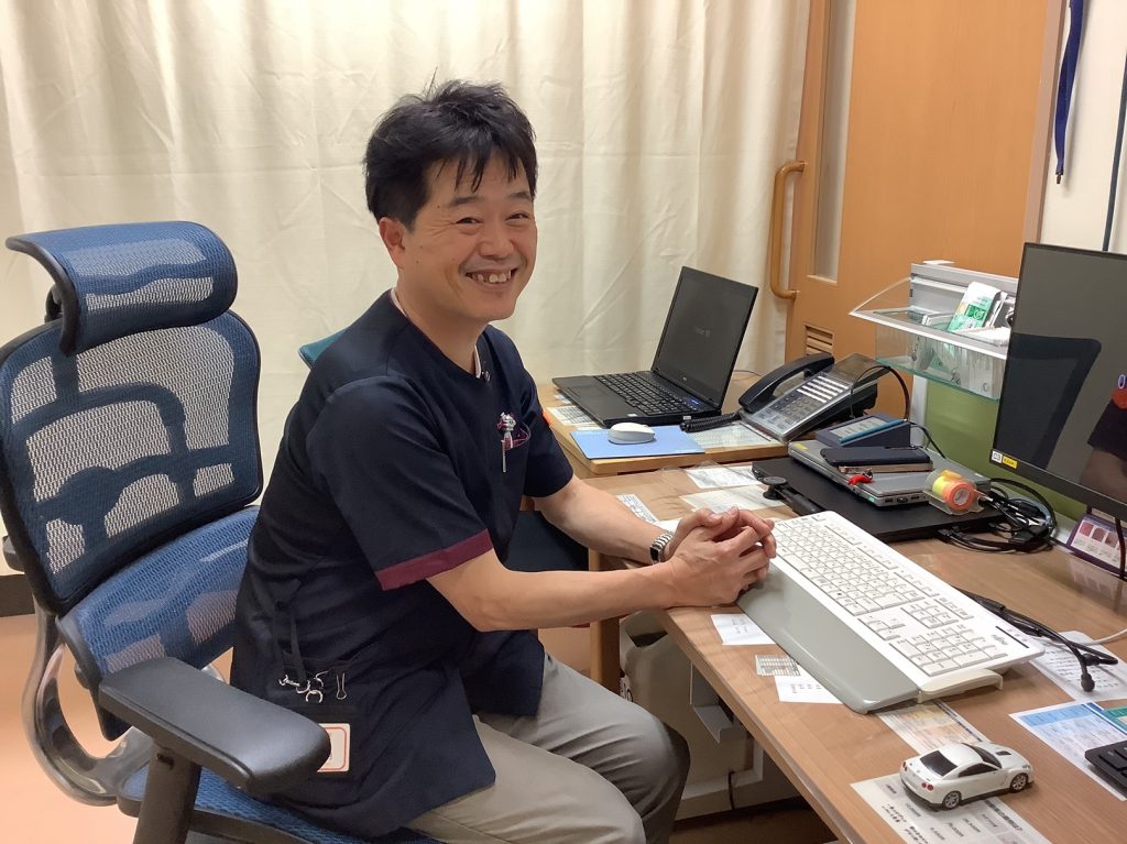 かもだの診療所の診療風景
